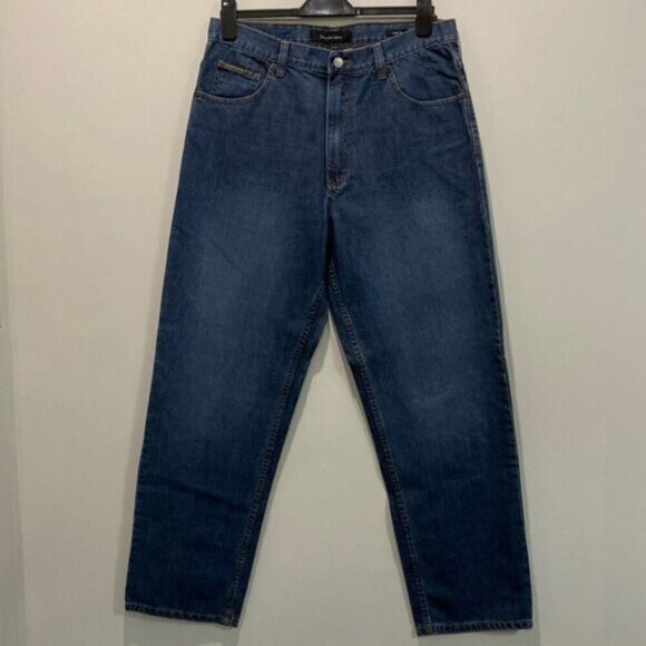 Calvin Klein Easy Fit Blue Jeans size 34 - Picture 2 of 14